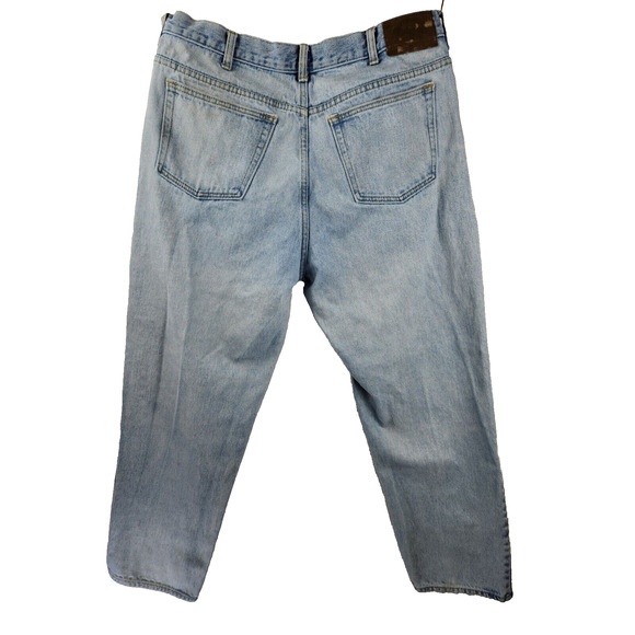 Cabelas Mens Denim Outdoor Gear Light Blue Jeans Bootcut 36/30 Hunting Fishing - Picture 2 of 16